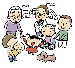 法人概要のイラスト